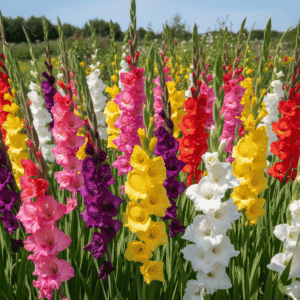 Gladiolus Multicolour Flower Bulbs