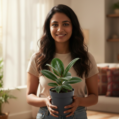 Rubber Plant – Low Maintenance Indoor Air-Purifying Plant - Image 3