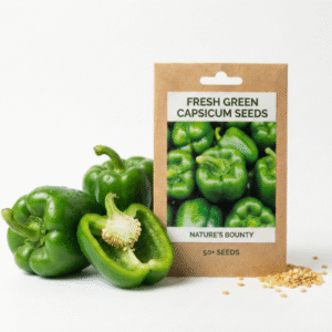 Capsicum Shimla Mirch vegetable seeds for home gardening