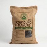 Cow dung manure 20kg organic compost fertilizer for garden and plants